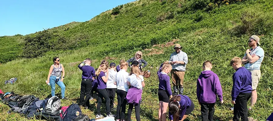 School group visit