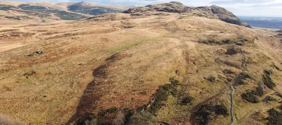 Drumbrae aerial view