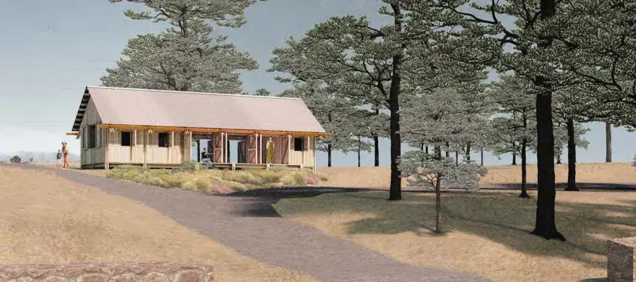Proposed shelter cocksburn woods June 2025