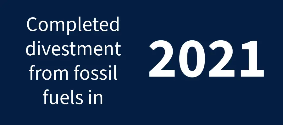 Divestment date