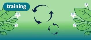 Training - circular economy circle arrows