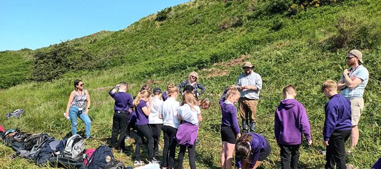 School group visit