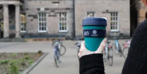 Reusable coffee cup