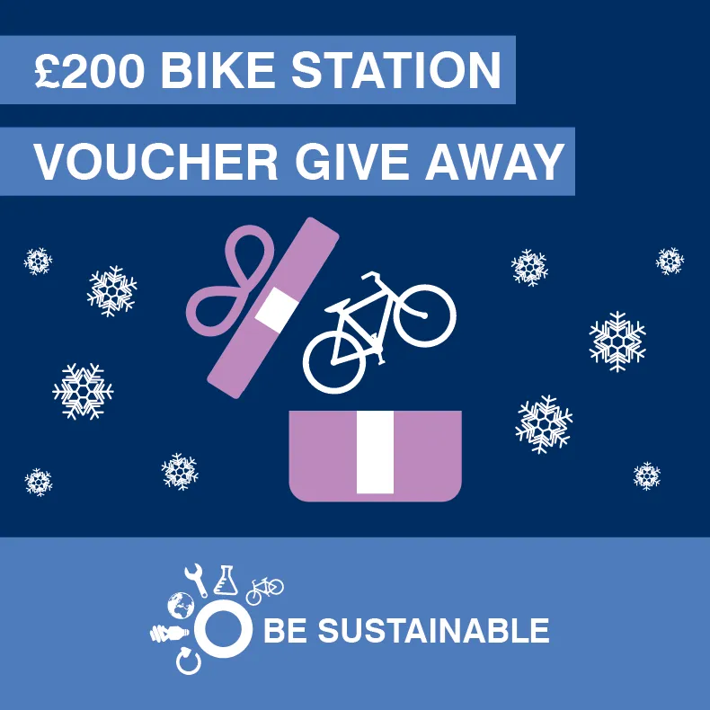 Be sustainable £200 bike give away