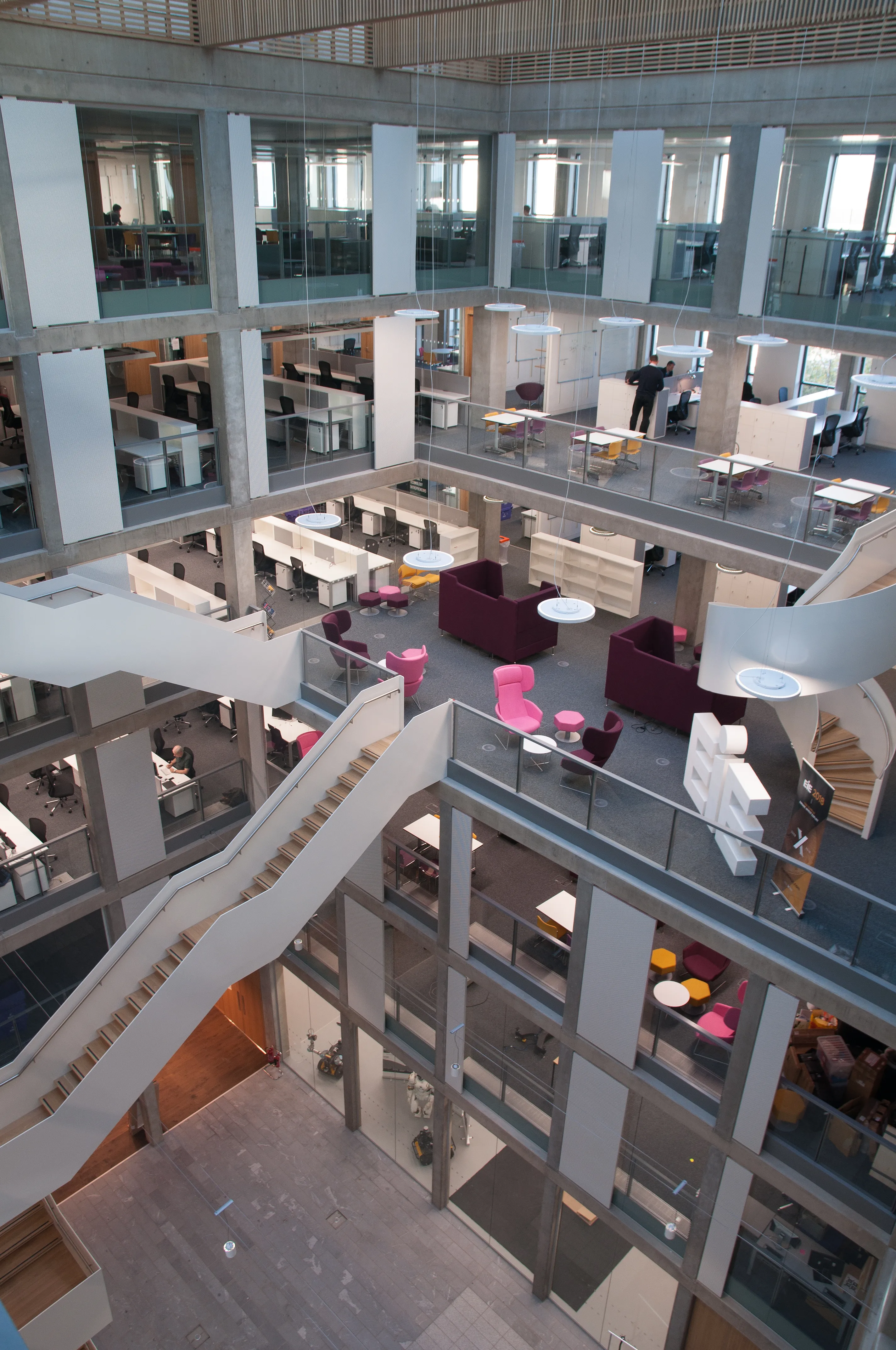 Bayes Buildings interior