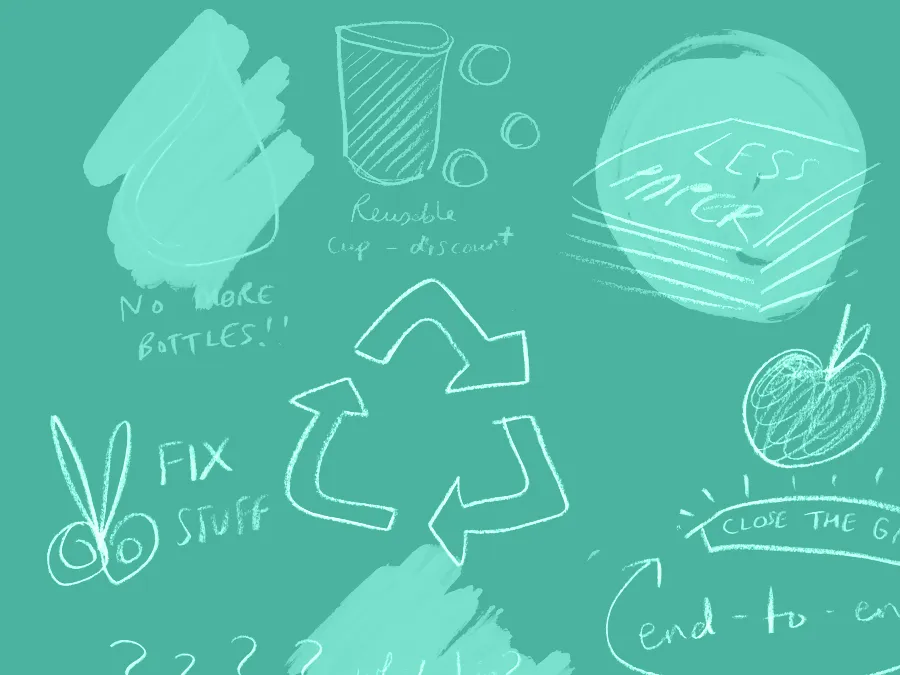 Katie Chappell illustration: waste