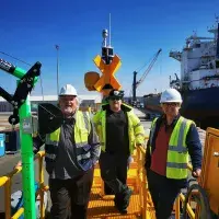 The CGEN team: Mike Galbraith, Joe Burchell, Markus Mueller. Credit: Mocean Energy.
