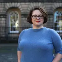 a headshot of Valla founder Danae Shell