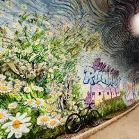 Colinton Tunnel mural