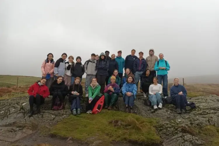 Case studies in Sustainable Development student field course visit to Drumbrae Forest and Peatland Programme site  