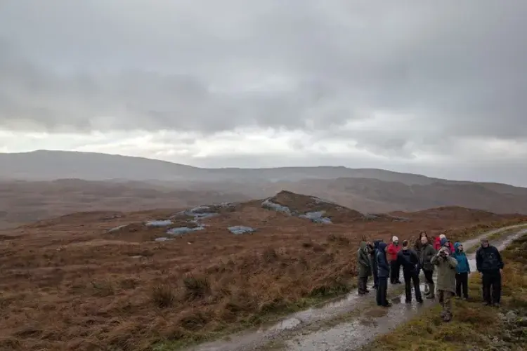  University of Edinburgh Visit to Ardtornish Estate October 2025, Forest and Peatland Programme Partnership site