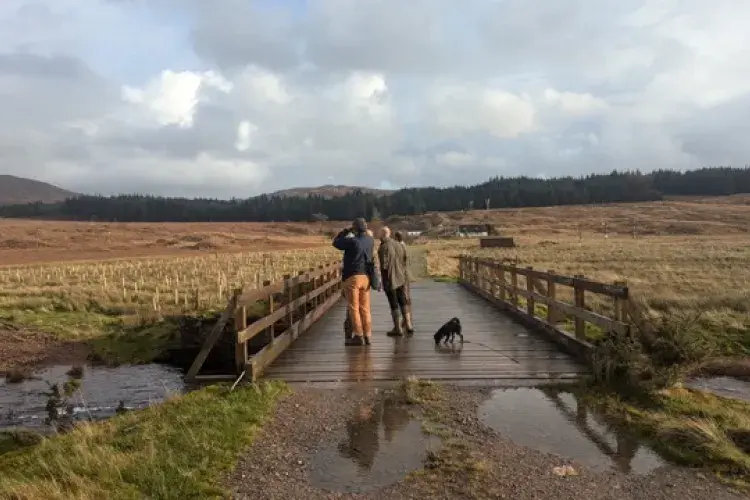 University of Edinburgh Visit to Ardtornish Estate October 2025, Forest and Peatland Programme Partnership site