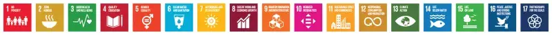 line of sustainable development goals