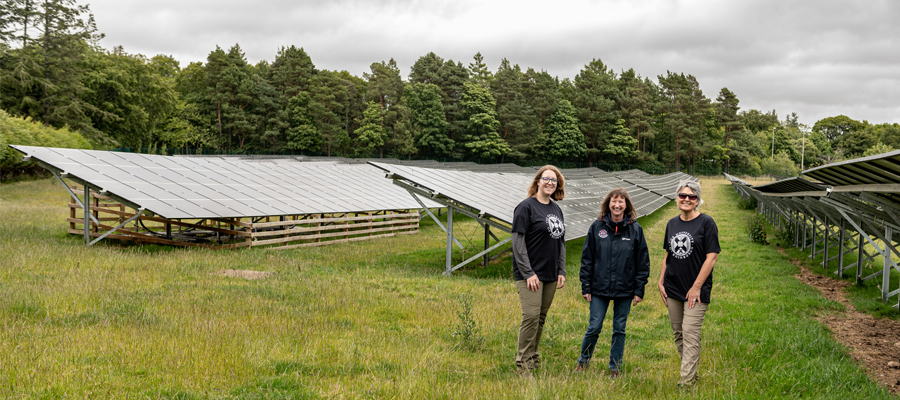 Easter Bush solar farm