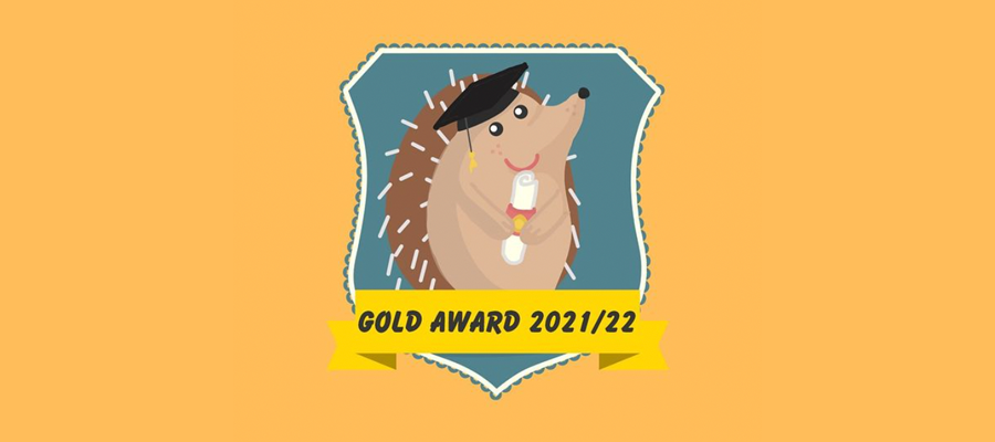 Hedgehog Friendly Campus Gold Award 2021/22