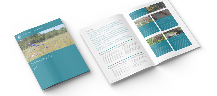 Biodiversity Plan 2022 print mockup