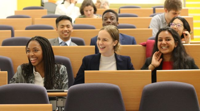 Members of Prosper Social Finance attending an event