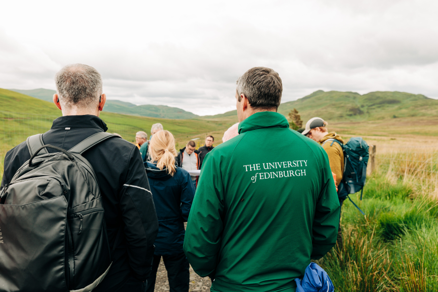 UoE staff at the Drumbrae estate, 2024